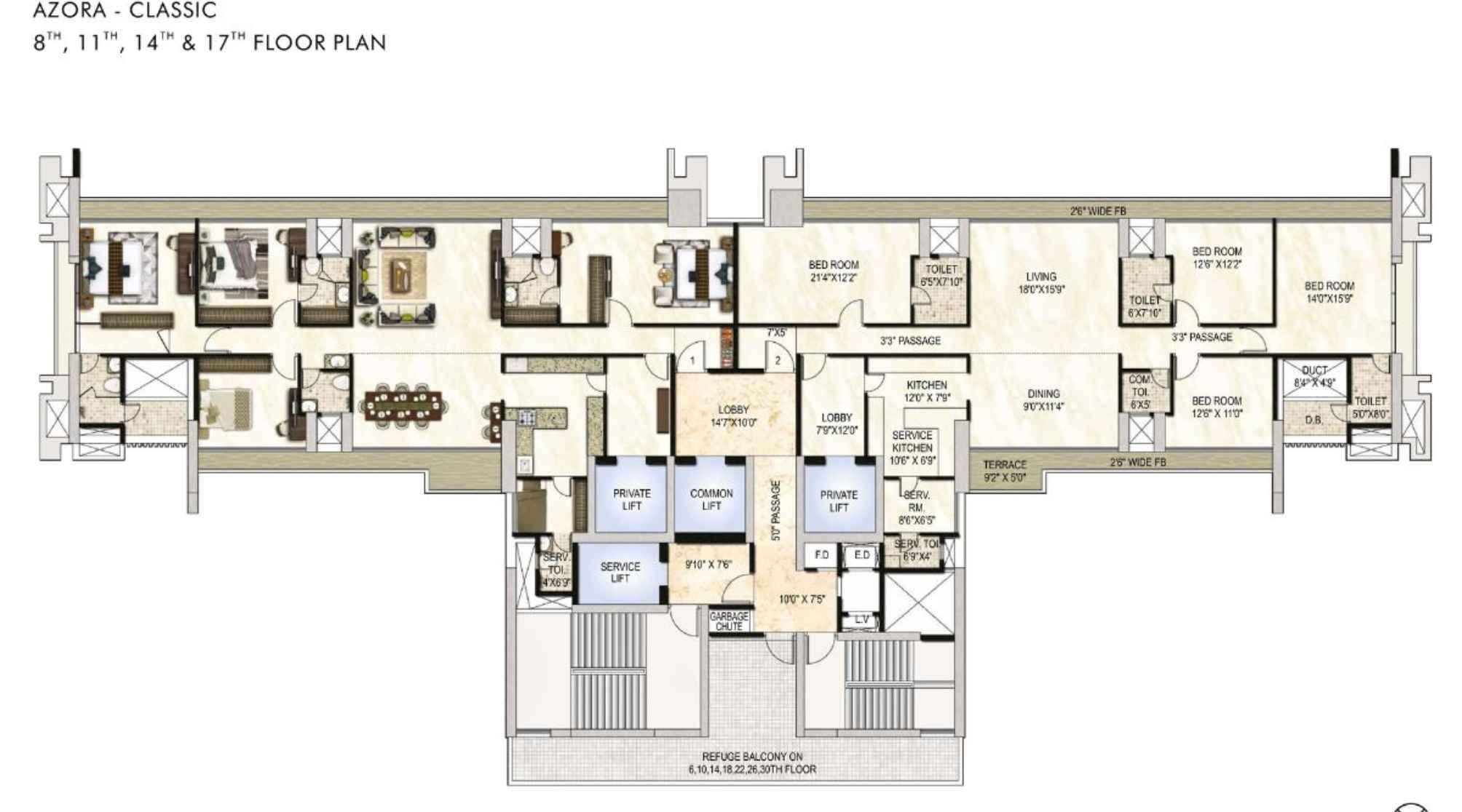 One-Akshar-Floor-Plan-Azora-Classic-8th-11th-14th-&-17th