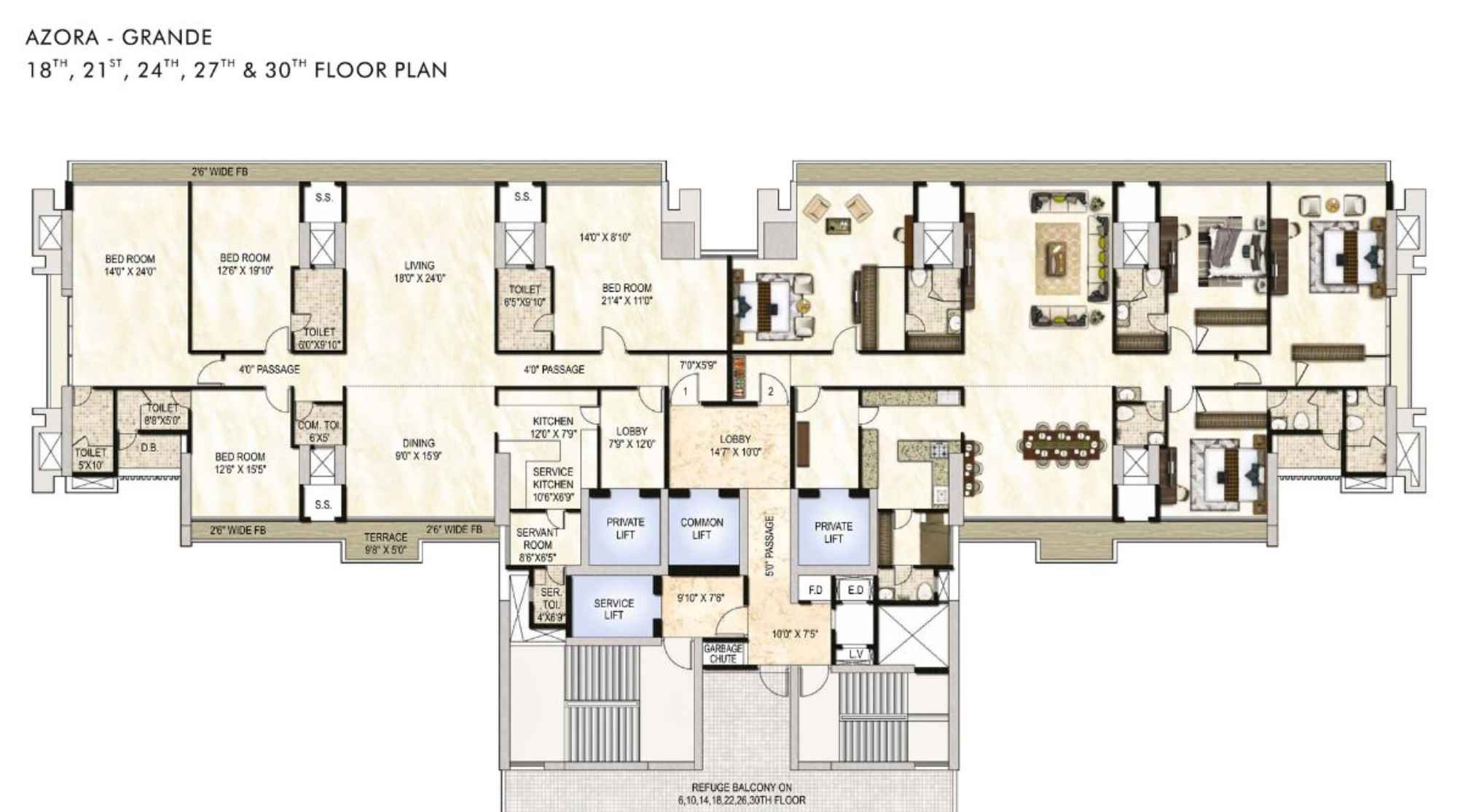 One-Akshar-Floor-Plan-Azora-Grande-18th-21st-24th-27th-&-30th
