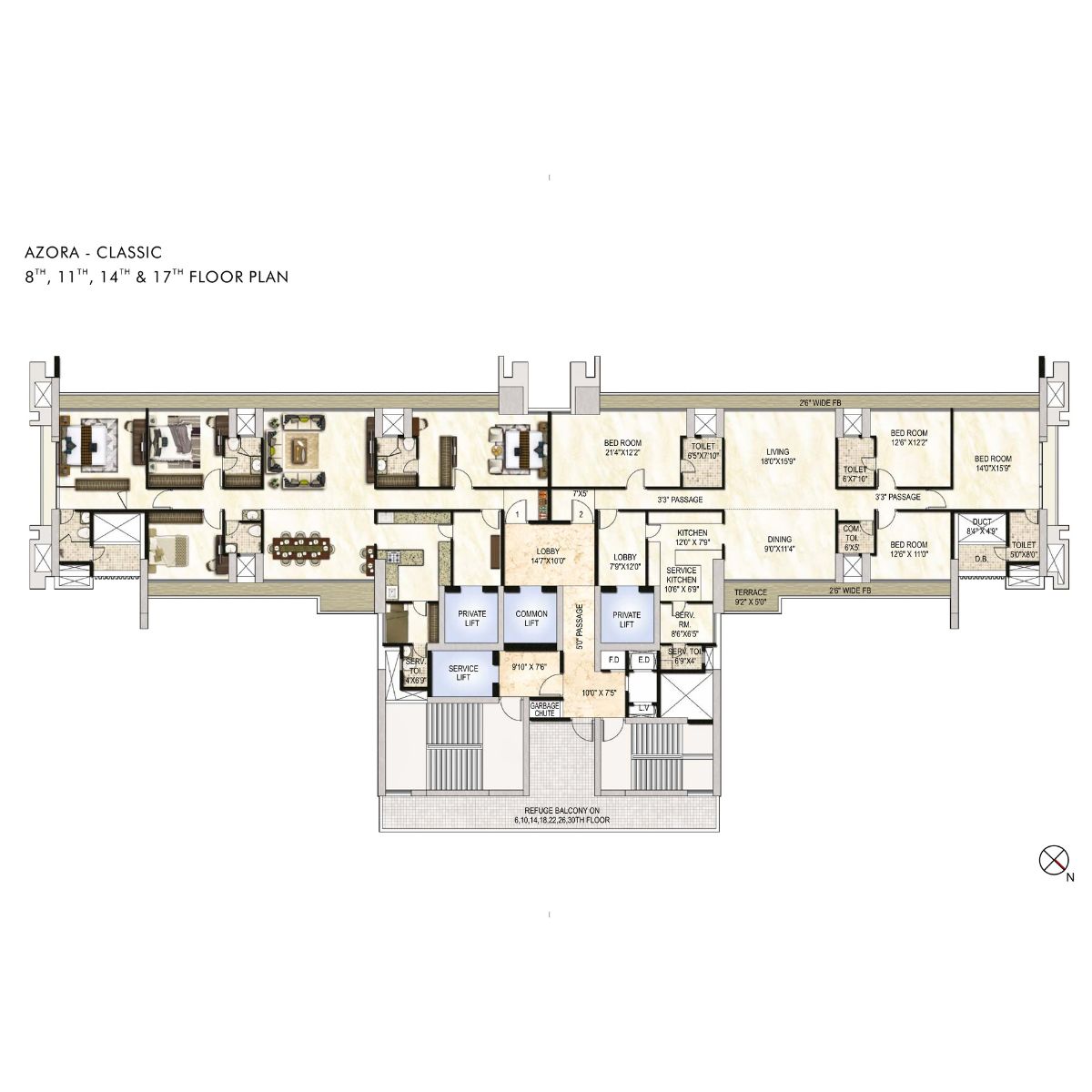 One-Akshar-Floor-Plan-Azora-Classic-8th-11th-14th-&-17th